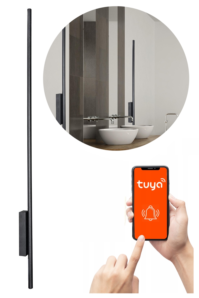 Nástenná Lampa Nad Zrkadlo Led 7W Rgb Cct Aplikácia Tuya