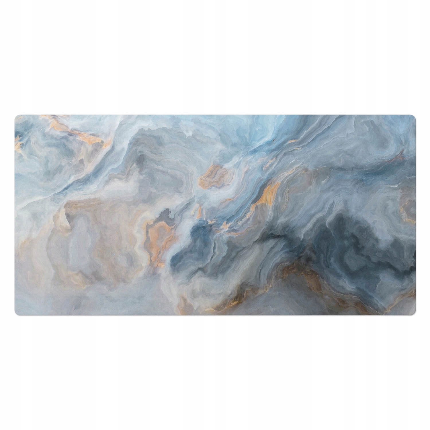 Herní podložka s grafikou na stůl Dynamické vlnité tvary 100 x 50 cm