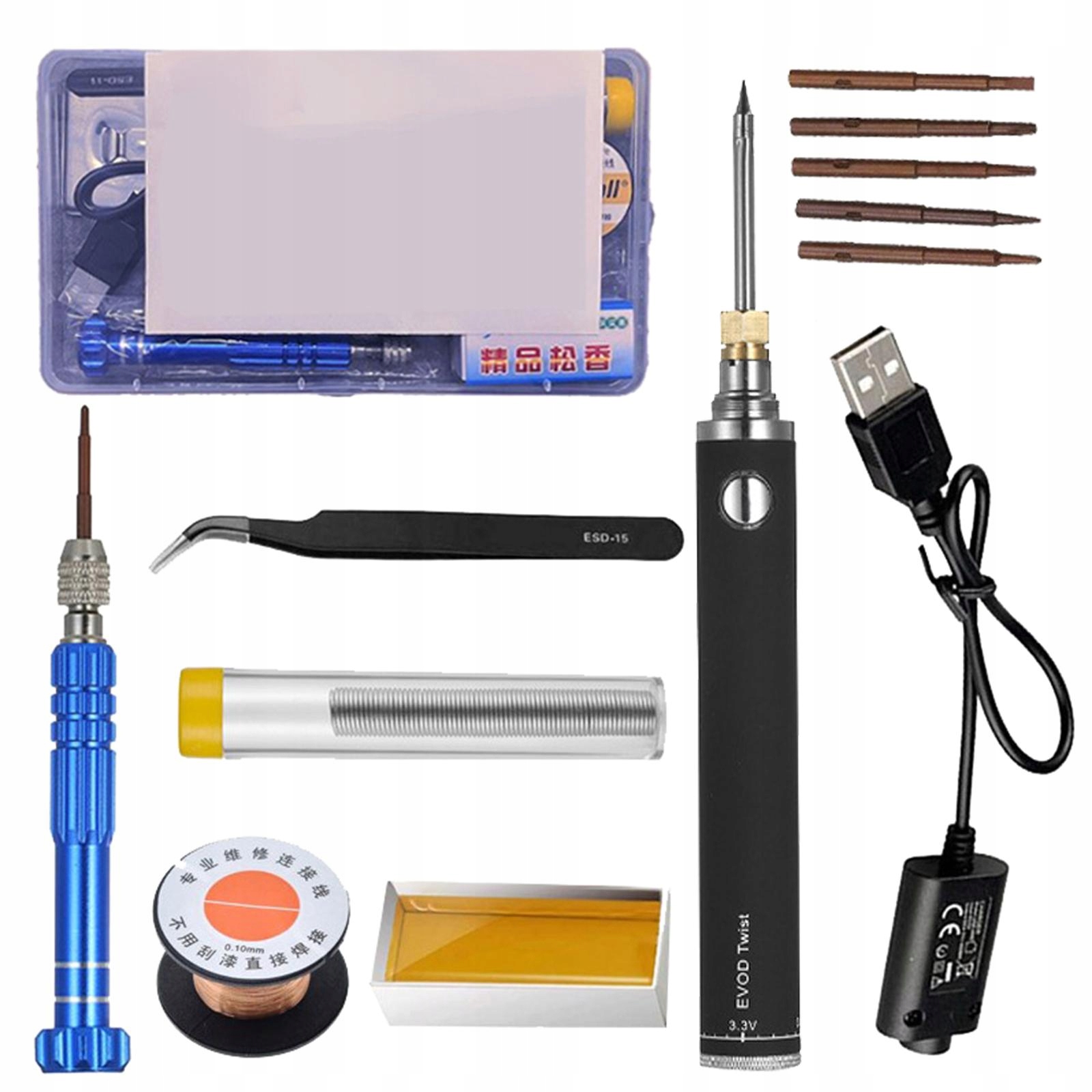 Паяльник 5V 8W с керамическим нагревателем