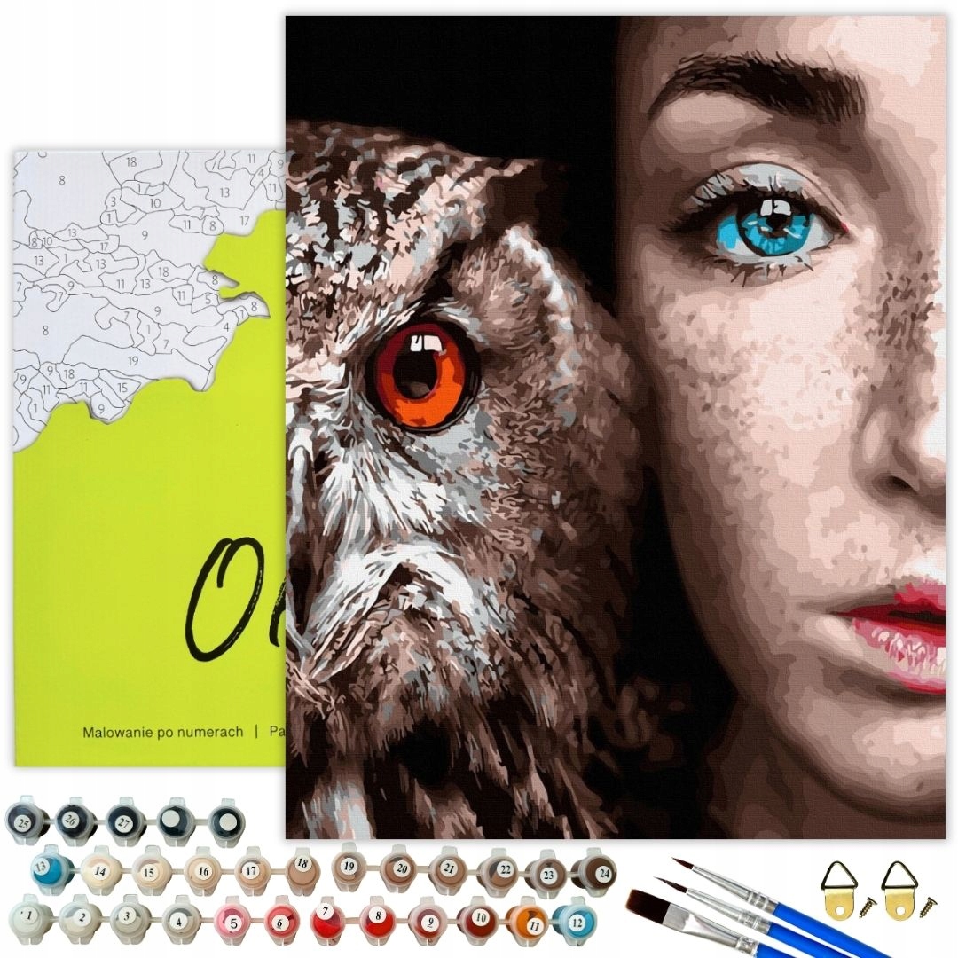 Malování Podle Čísel Kreativní obrázky pro malování podle čísel s rámem