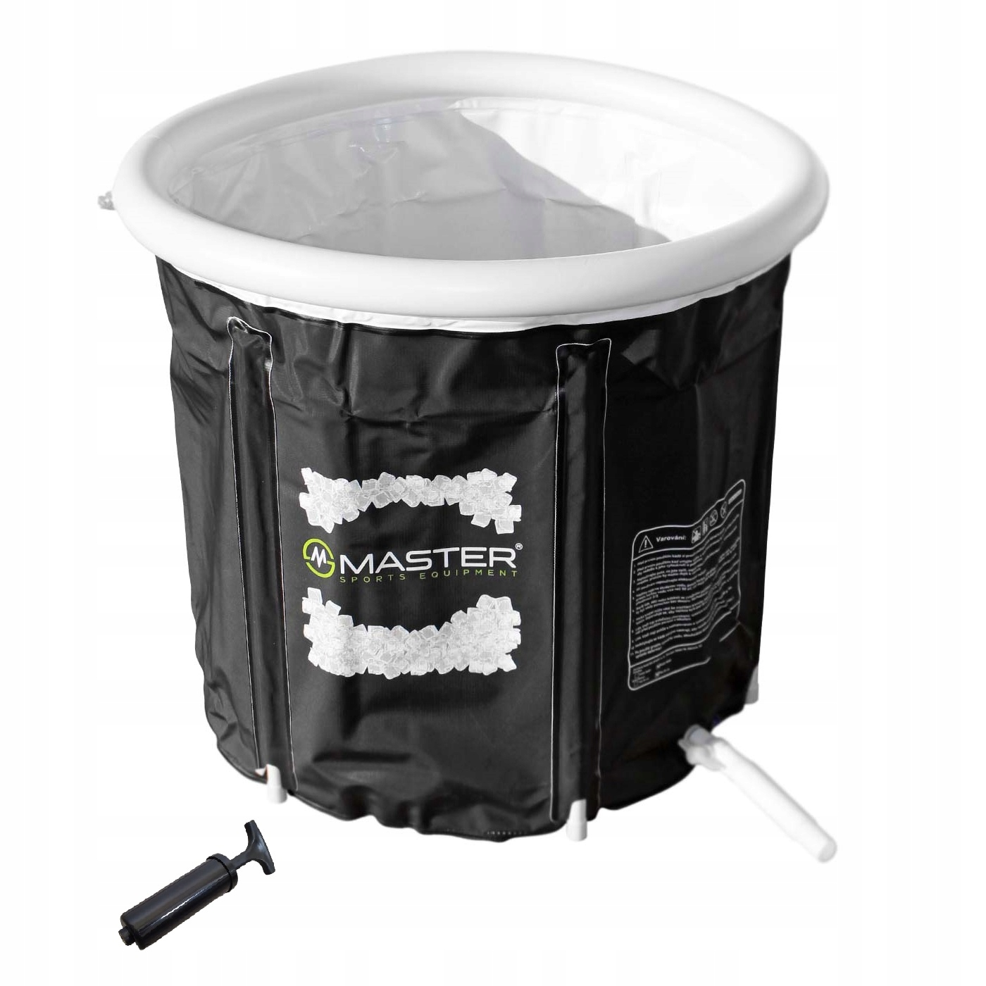 Skladacia ľadová vaňa Master 75 x 75 cm na kalenie organizmu