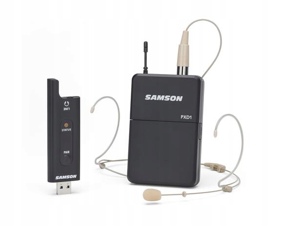 Bezdrátový náhlavní mikrofon Usb digitální sada Konferenční 30 m Pevný
