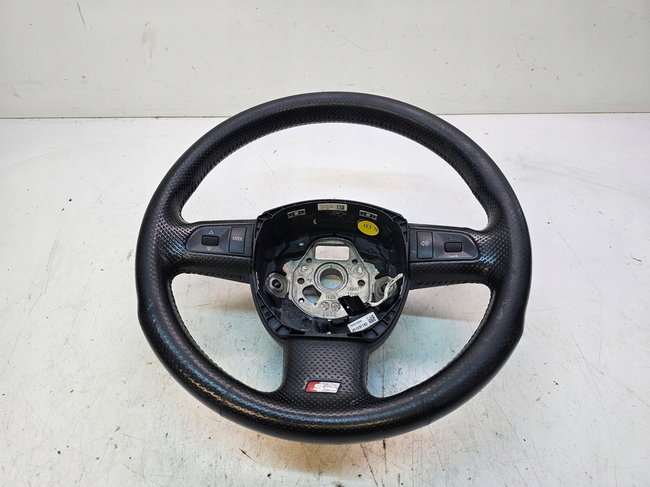 lenkrad Leder S-LINE AUDI A6 C6 4F0419091S 8UD *5*