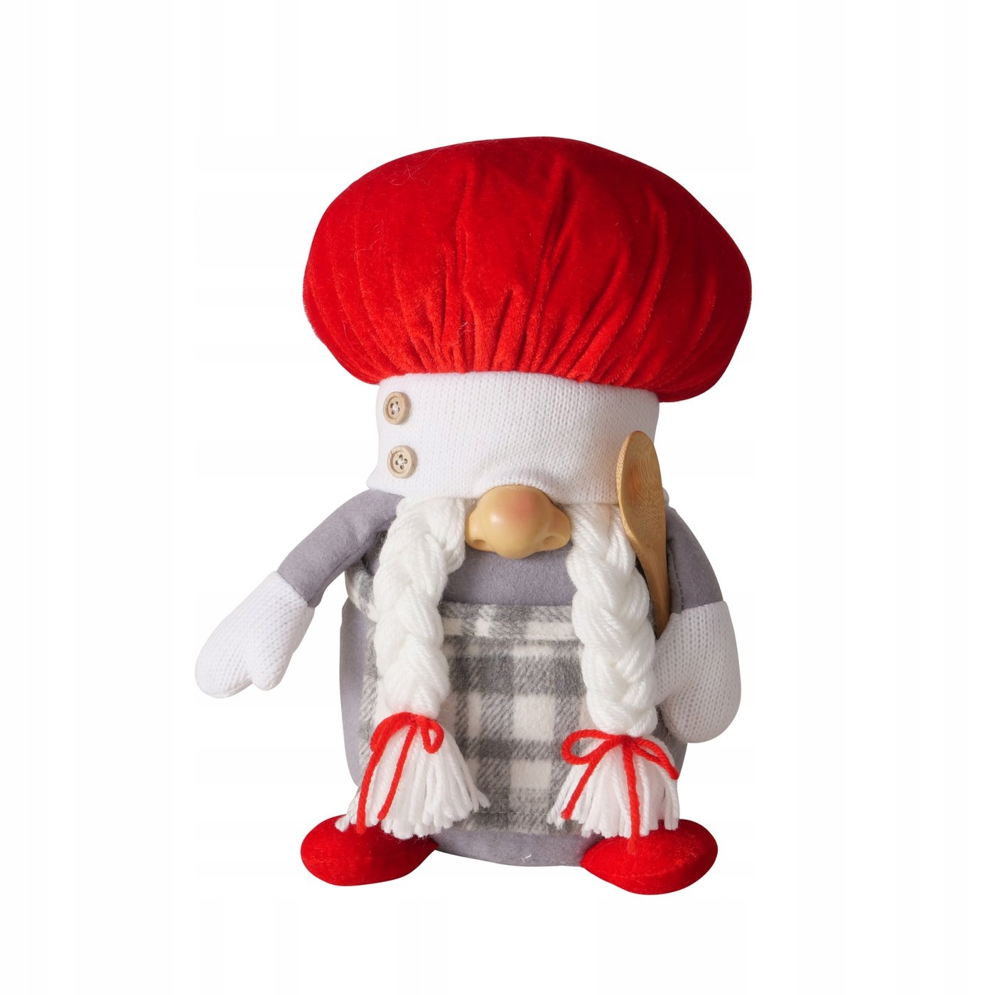 Textilní figurka kuchaře Cooky, výška 28 cm