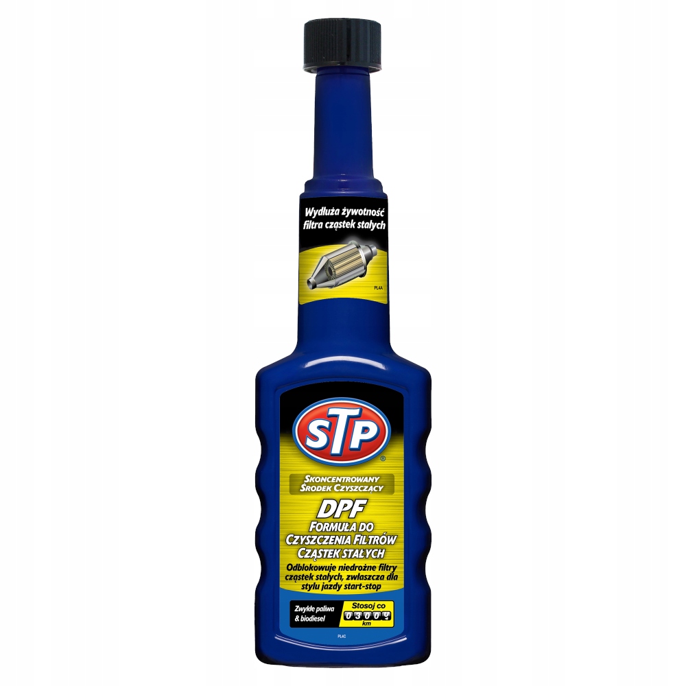 Formuła do czyszczenia filtrów cząstek stałych DPF