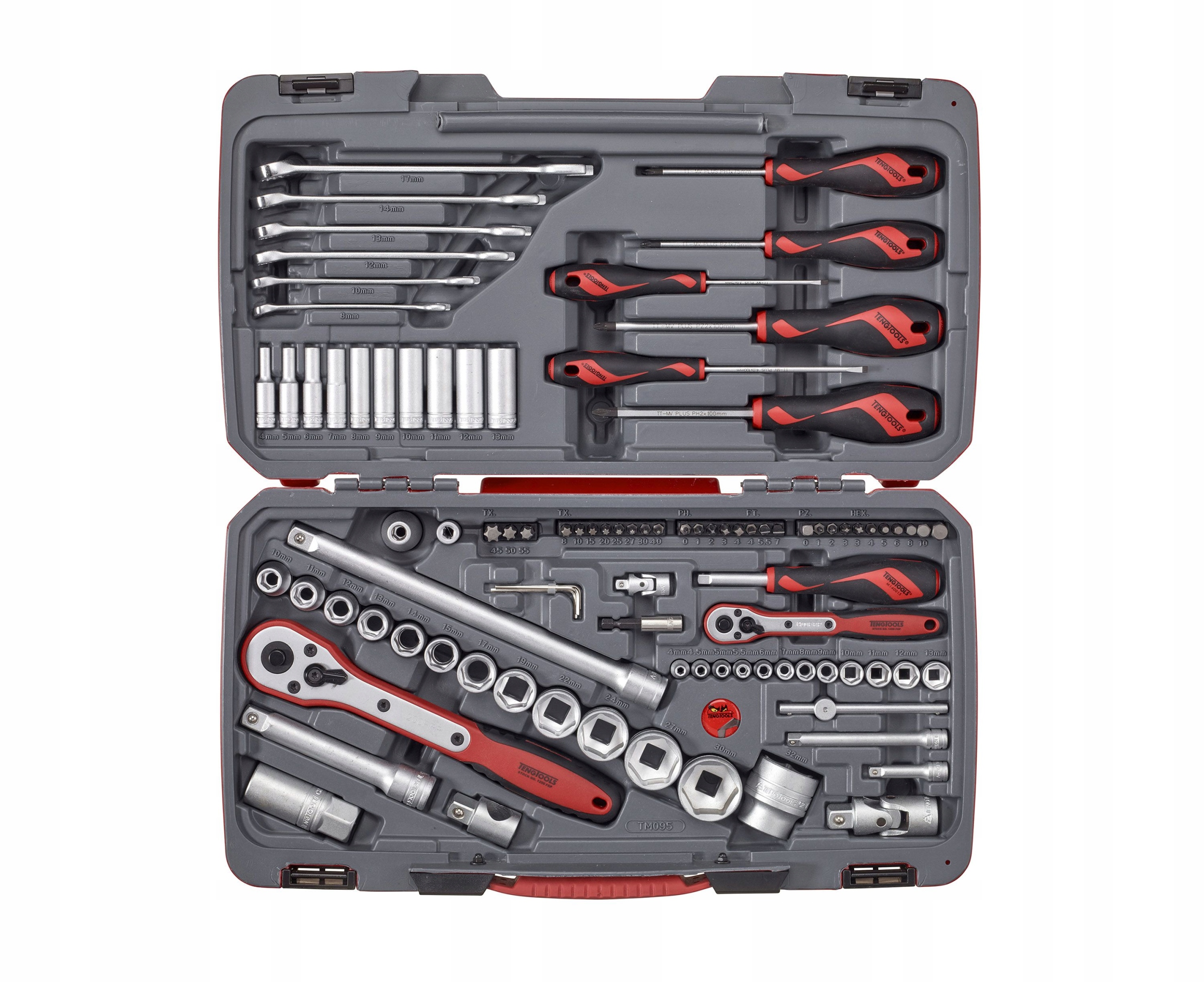 Sada nástrojov 1/4'' a 1/2'' Teng Tools TM095