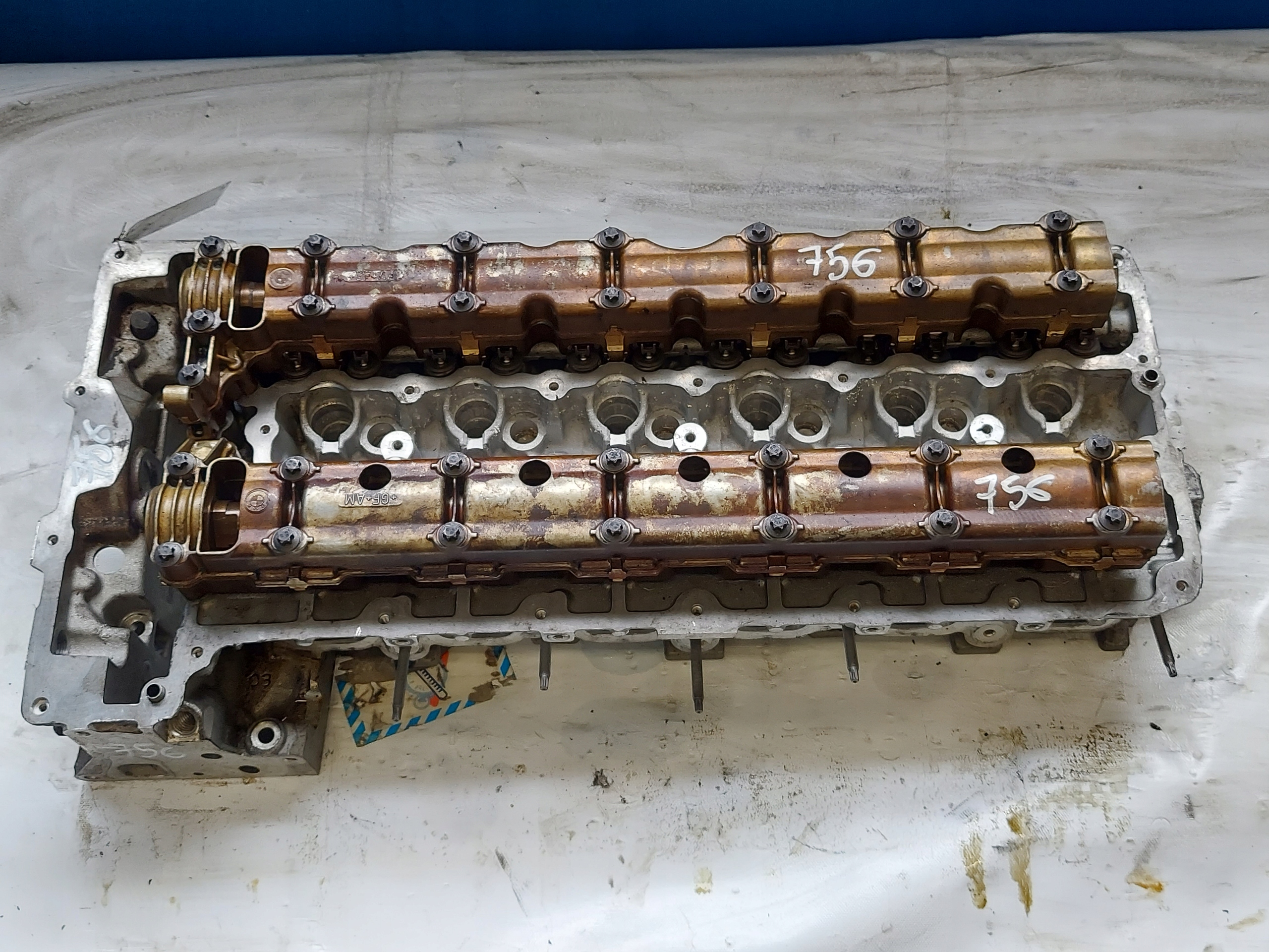 TESTATA BMW E60 N53B30A 3.0 B 756016204