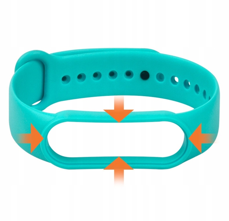 ZESTAW 5 SZTUK OPASKA DO XIAOMI MI BAND 3 4 PASEK Rodzaj inny