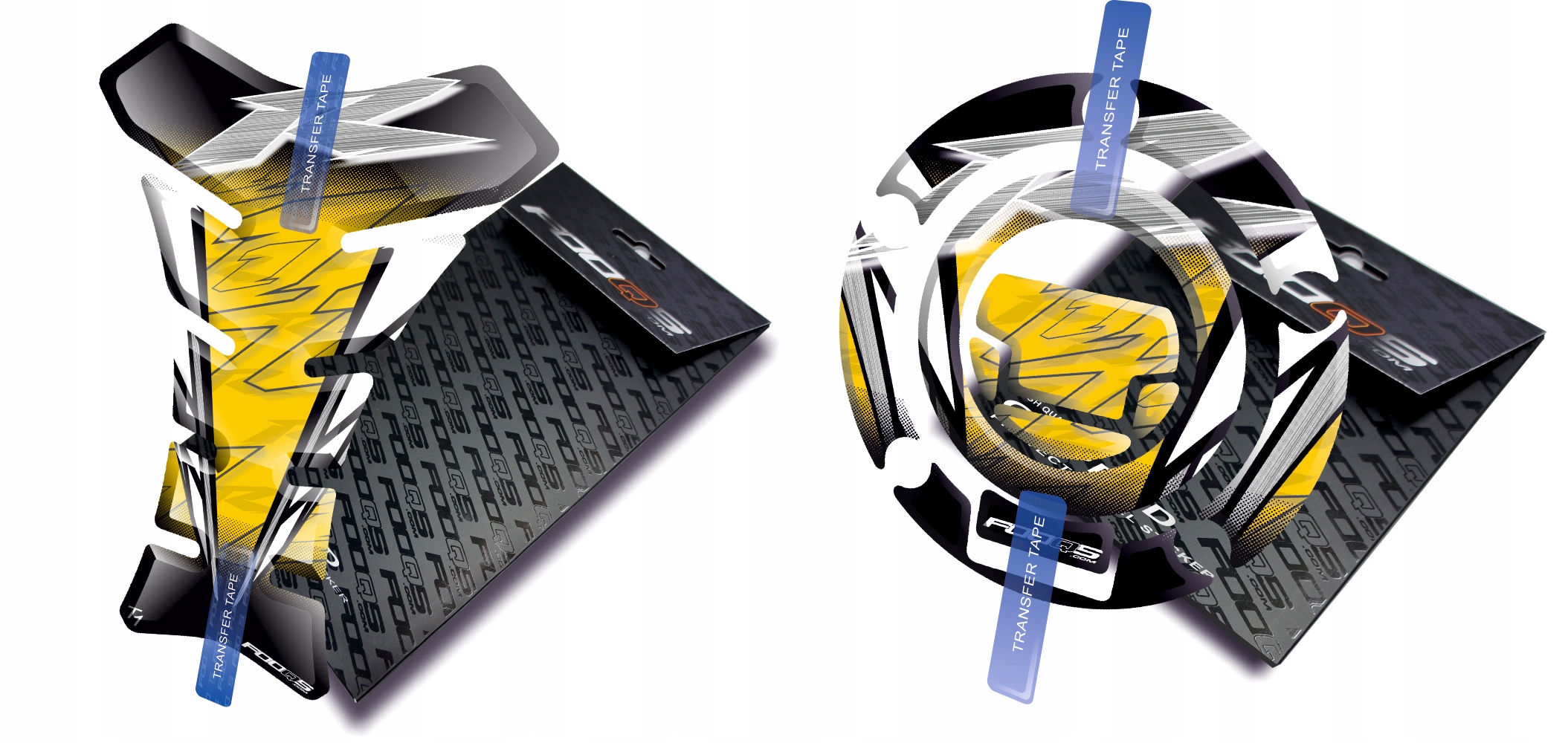 Tank-pad Cap-pad od firmy Fooqs Yamaha Yzf R-1 Žlutý