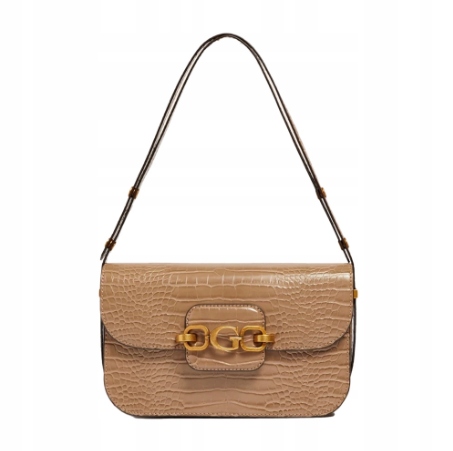 Hensely G Croc Cvtbl Shldr Bag – Dámská kabelka přes rameno s krokodýlím vzorem