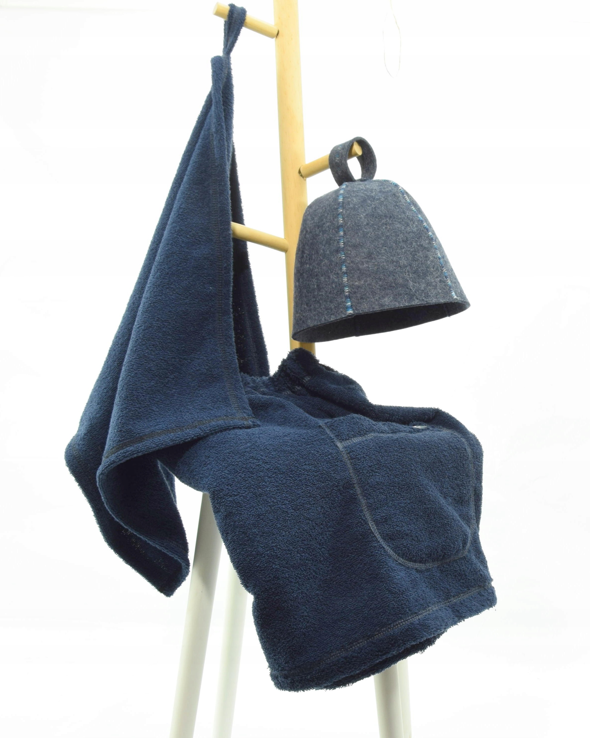 Čepice Klobouk do sauny Kilt Ručník- Pánský set 3 cz velikost- L