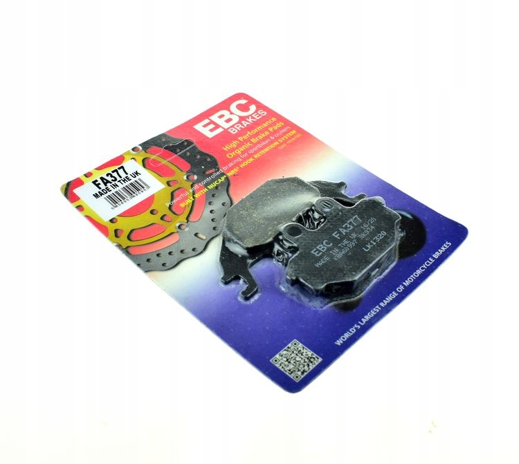

Klocki hamulcowe Ebc tył Yamaha YZF-125 R 08-13r.