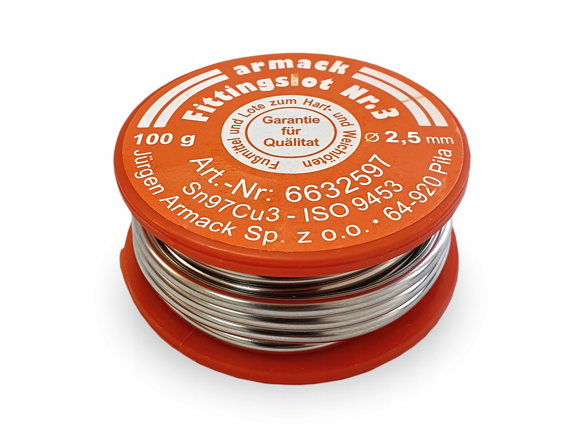 

Cyna Do Lutowania Miedzi Lut Miękki 100g 2,5mm