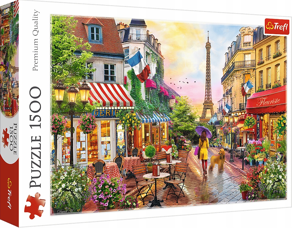 

Puzzle 1500 el. Uroki Paryża Wieża Eiffla Francja