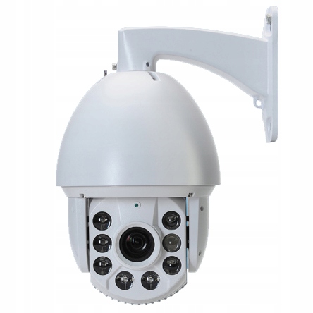 Obrotowa kamera Ptz Full Hd Sony 18 x Zoom Ahd Cvbs podczerwień 120m