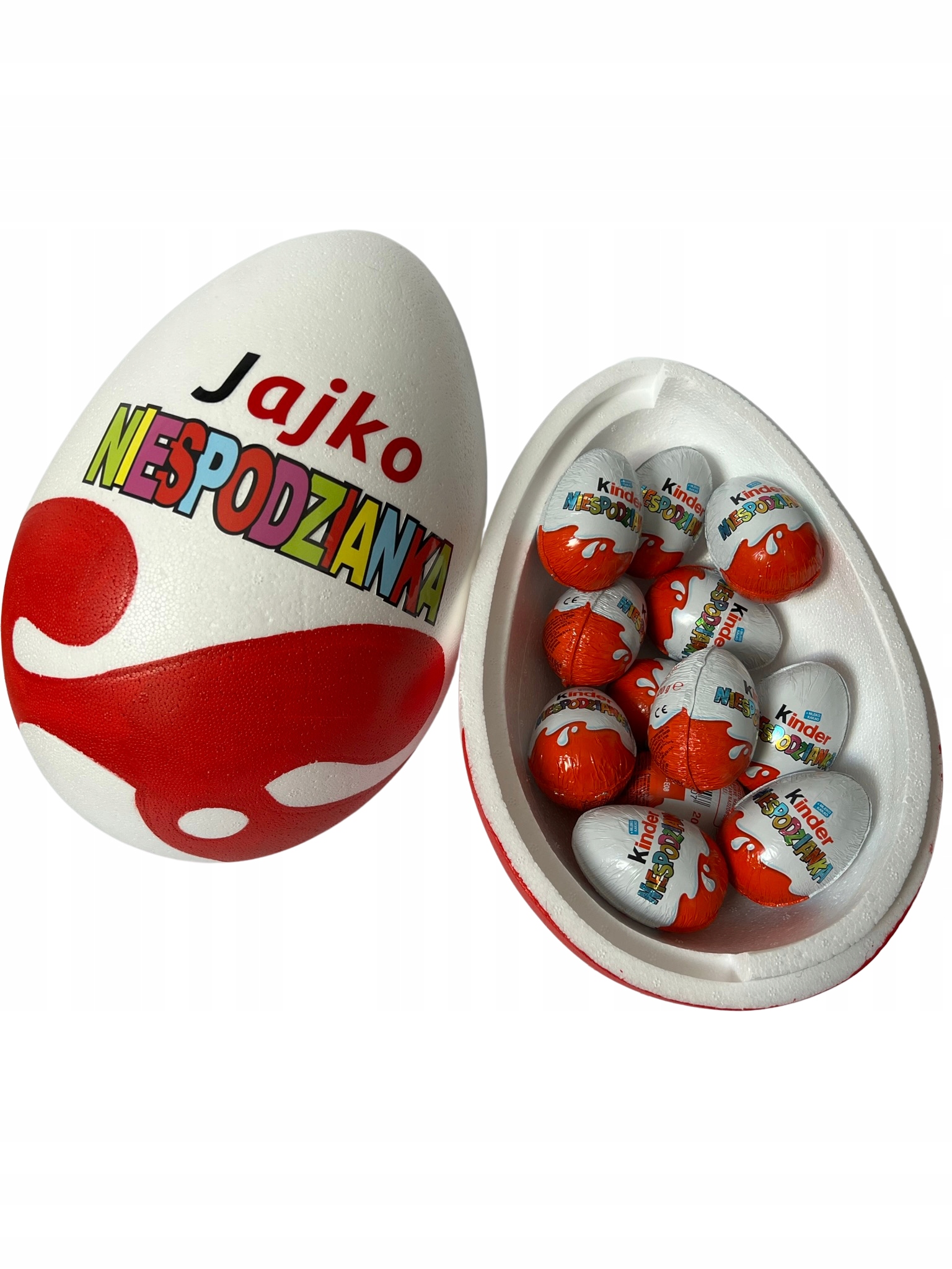 XXL vajíčko s vejci Kinder Překvapení Den dětí Narozeniny