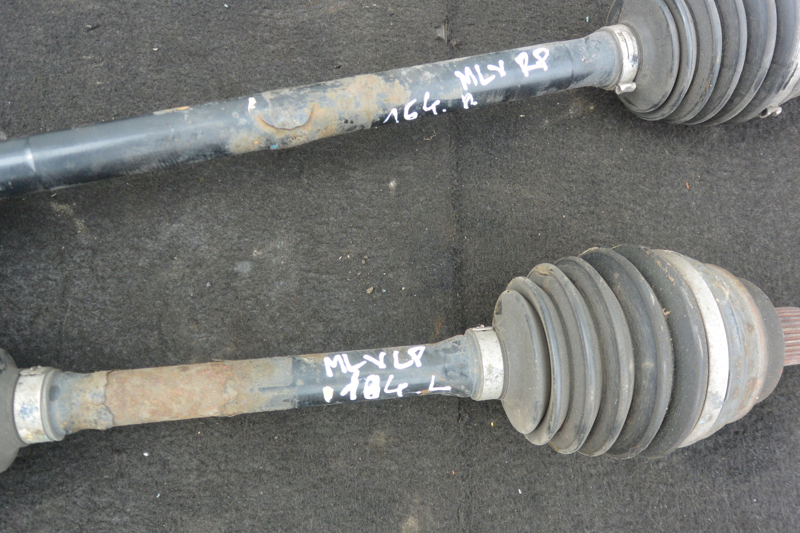 semi-axis front left right MERCEDES ML W164 R W251