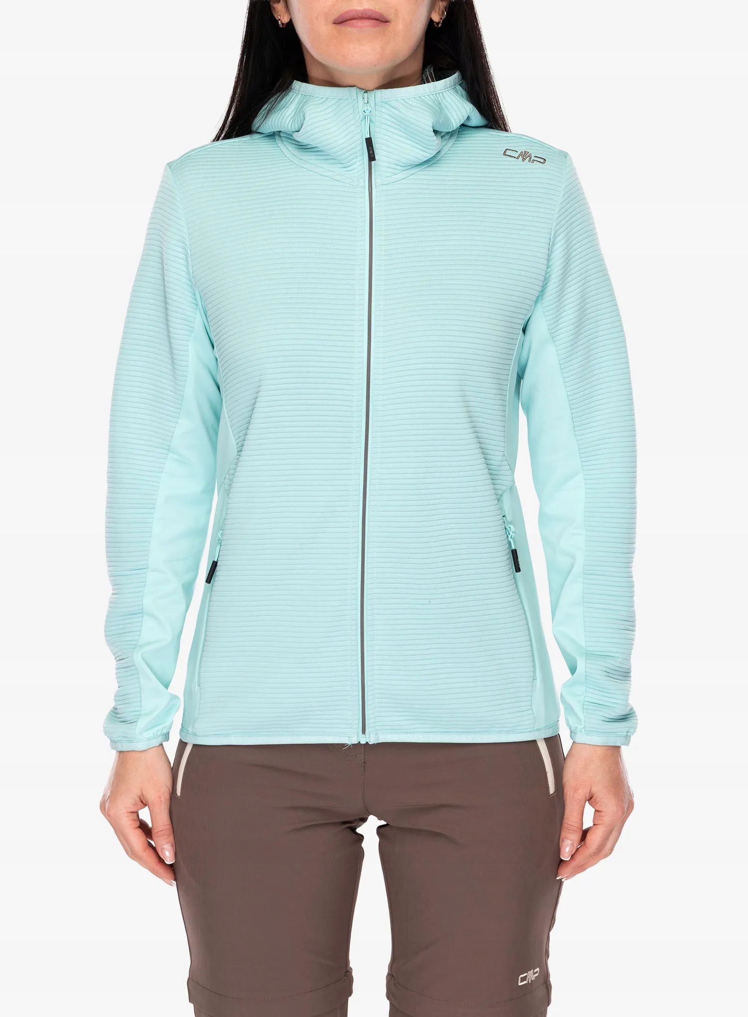 Mikina fleecová dámská Cmp Glentra Jacket lagoon 40 (M)