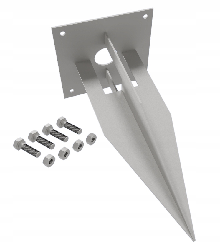 Kotvící Kolík základna pro upevnění zahradního kohoutku s spodním připojením