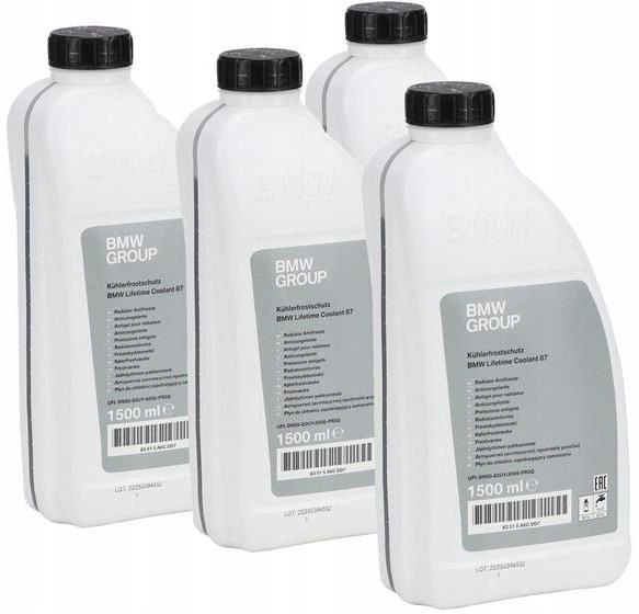 OE BMW KONCENTRAT PŁYNU CHŁODNICZEGO 6L