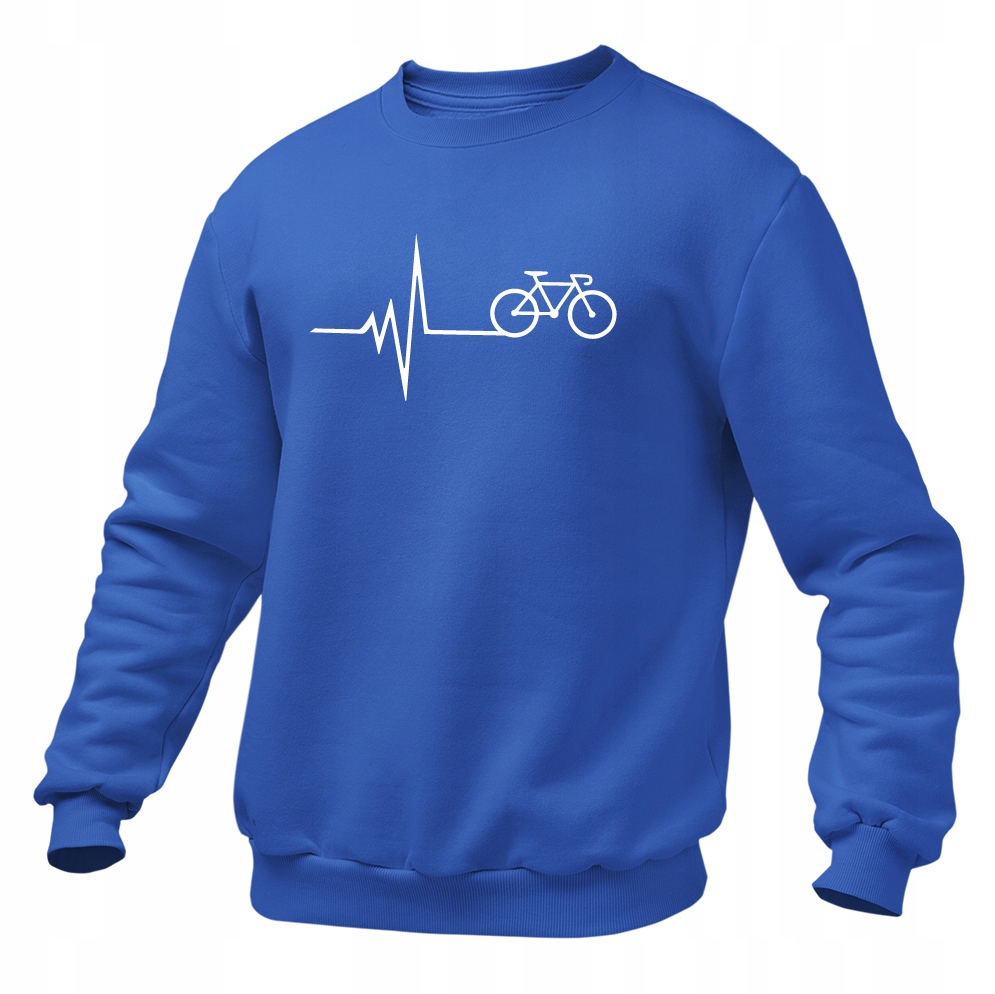 

Bluza bez kaptura Rower Linia Życia dla Rowerzysty
