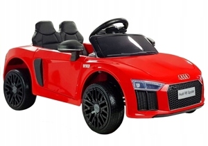 Auto na akumulator Audi R8 Spyder Pilot Usb Skóra Miękkie koła Eva