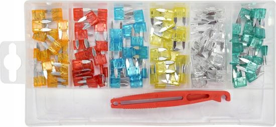 YATO BEZPIECZNIKI PŁYTKOWE MINI 121el. YT-83143