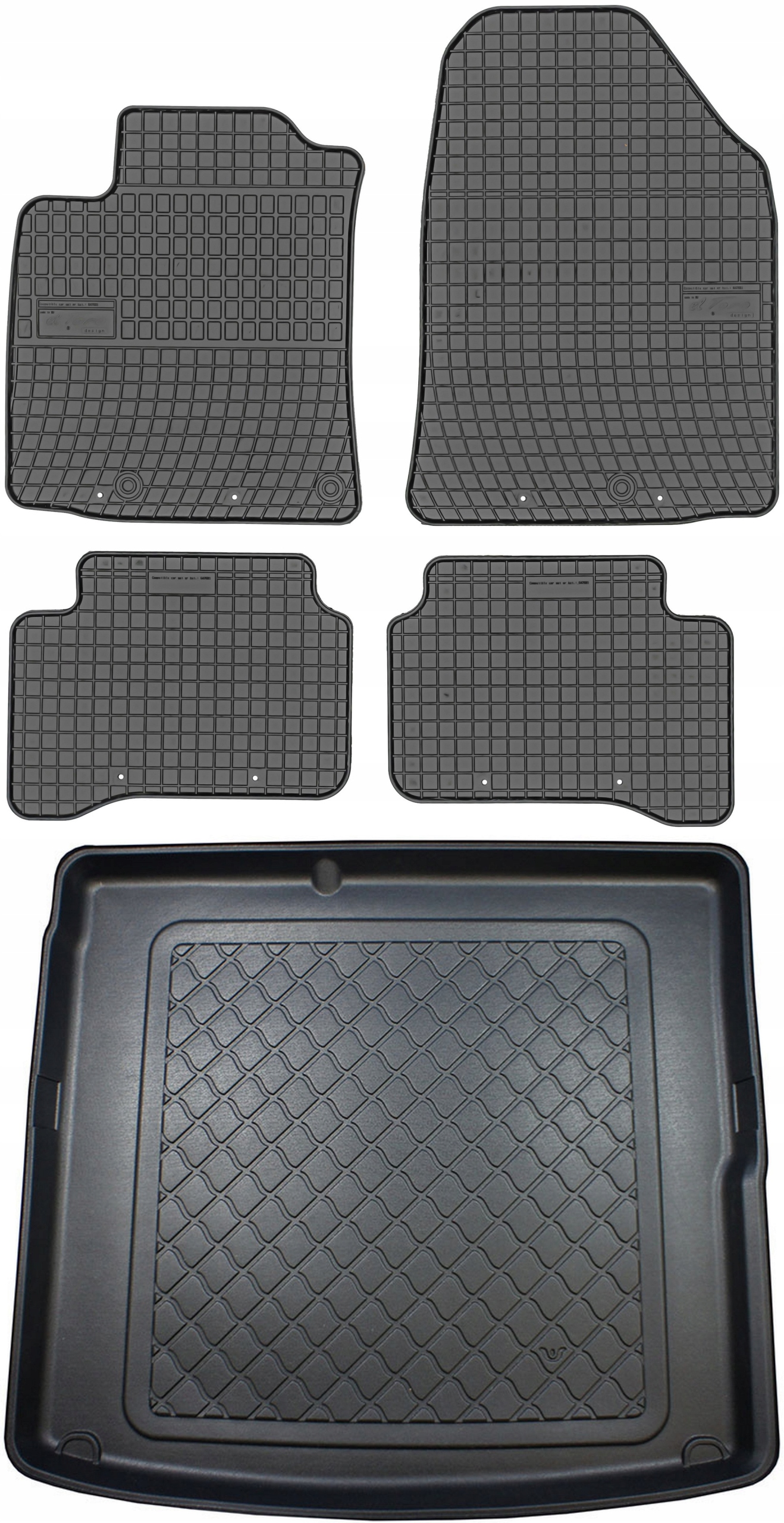 Hyundai Ioniq Hybrid Hb 2016-2021 Vložka a koberce