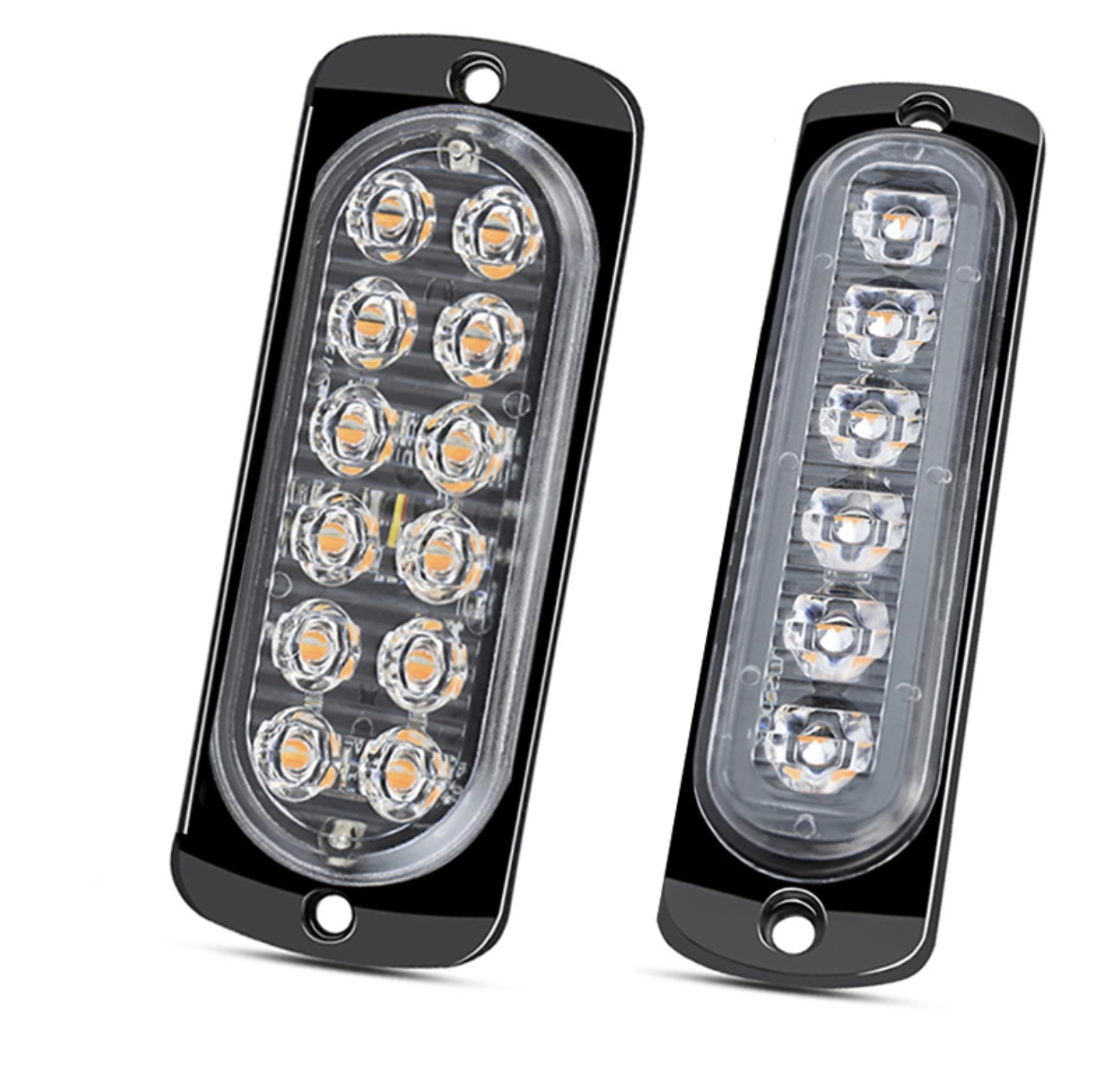STROBOSKOP LED POMARAŃCZOWE ŚWIATŁA AWARYJNE 12V EAN (GTIN) 6955896573722