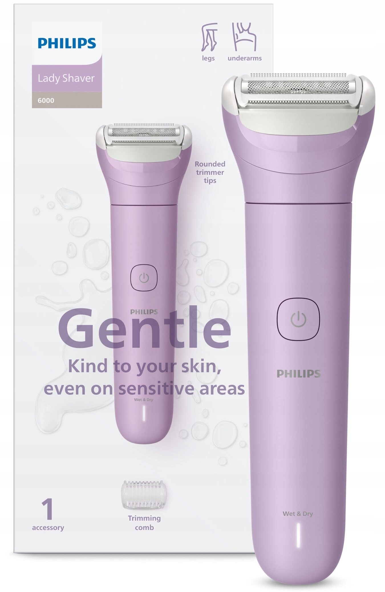 Golarka damska Philips BRL114/00 na mokro i sucho Lady Shaver Series 6000