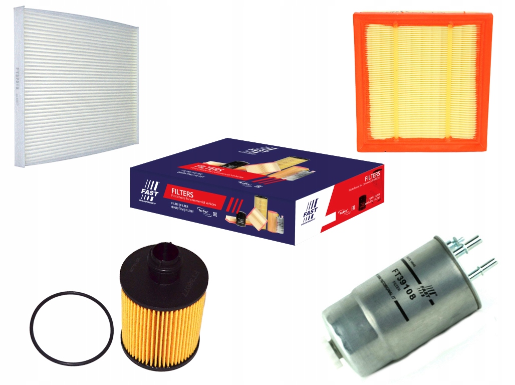 FT38077+FT37103+FT39108+FT37313 - НАБОР ФИЛЬТРОВ ФИЛЬТРЫ АЛЬФА МИТО 1.6 ДЖТДМ 120КМ