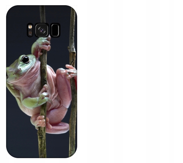

Etui pokrowiec Samsung Galaxy S8 Żaba smieszne zwi