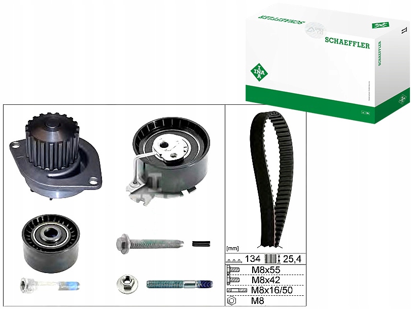 INA530 0379 30 Sada Rozvodů Citroen 1,6 16V Asistent řidiče #33