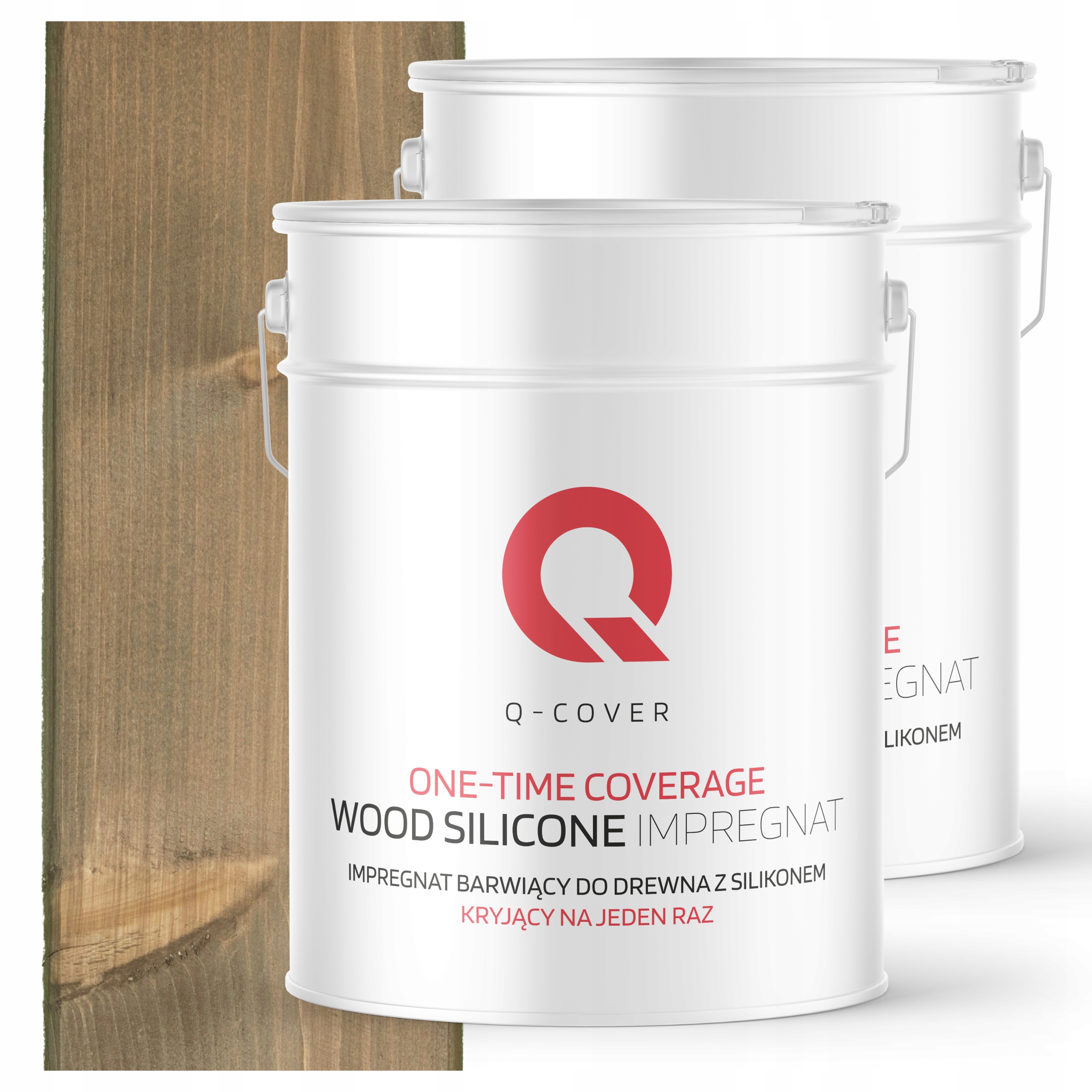 Impregnát na drevo Farba Pro Classic 10L Silná Farba Naraz Šedá Béžová