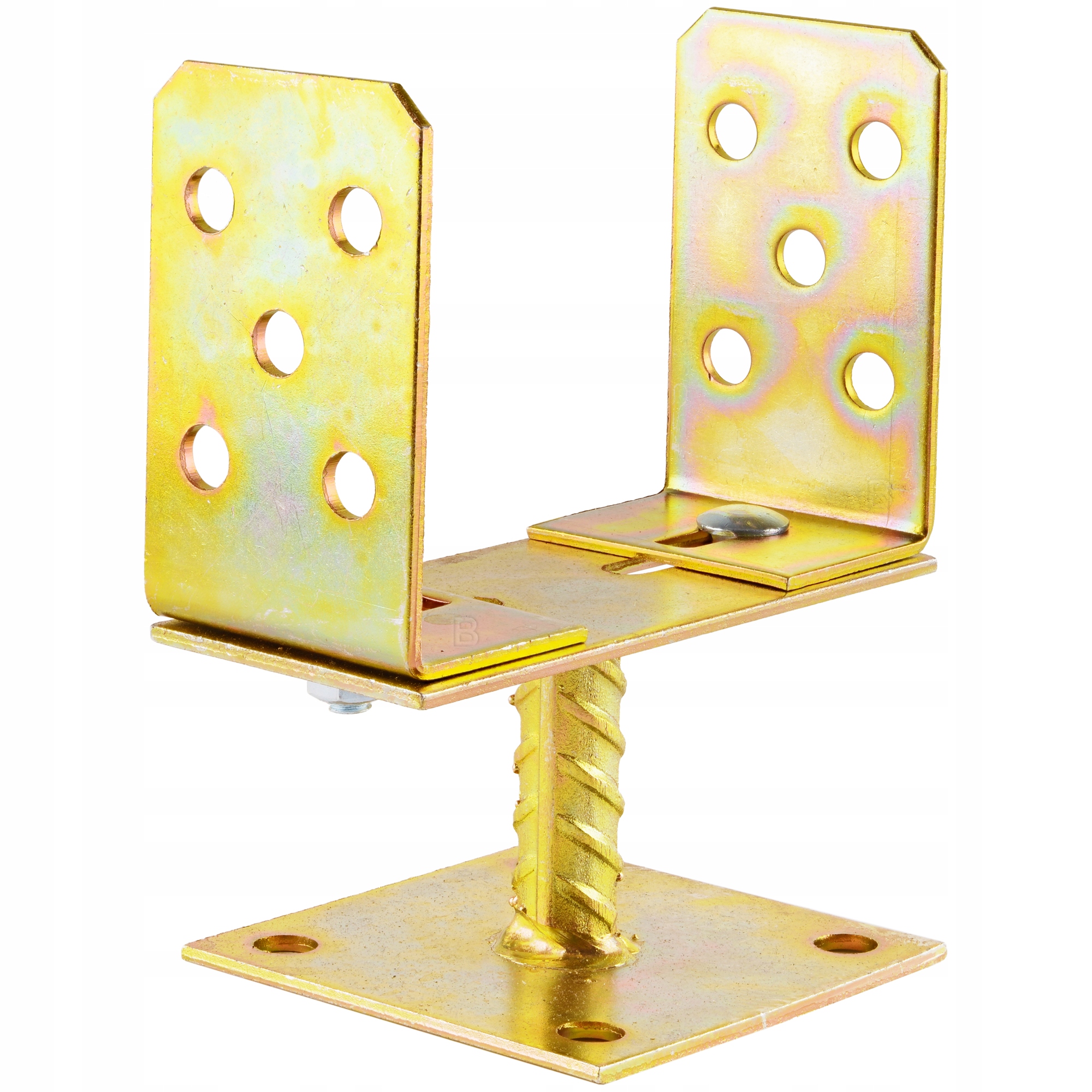 PODSTAWA SŁUPA WSPORNIK KOTWA REGULOWANA Z PODSTAWKĄ 0-160 PS02 Rodzaj stalowe