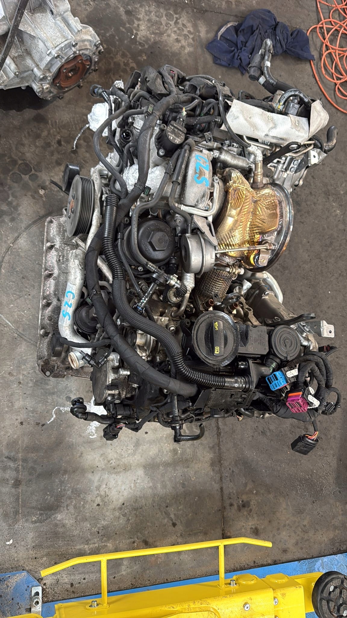 engine complete AUDI 3,0 TFSI CZS 50TYS KM