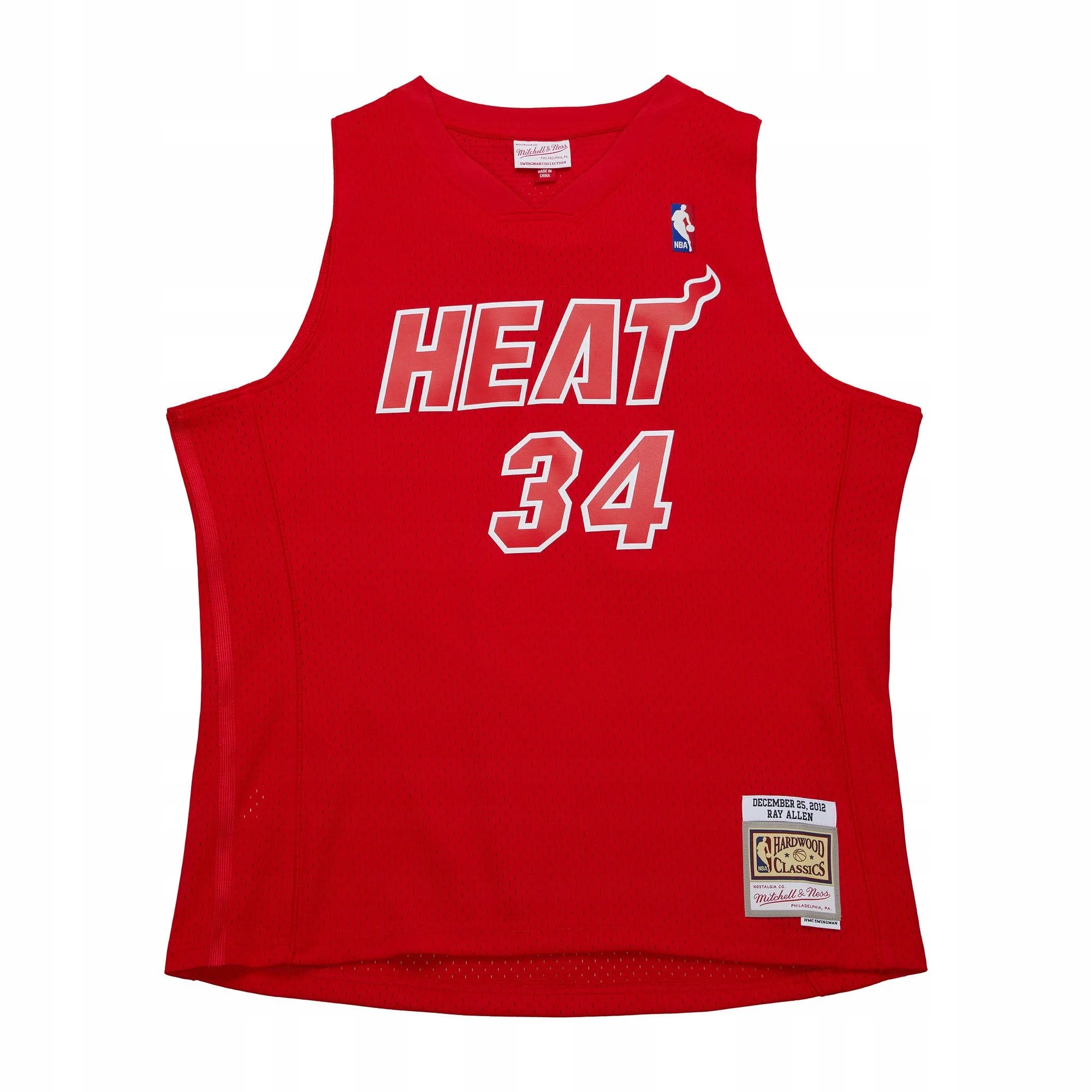 Koszulka Mitchell & Ness HEAT 2012 RAY ALLEN - M
