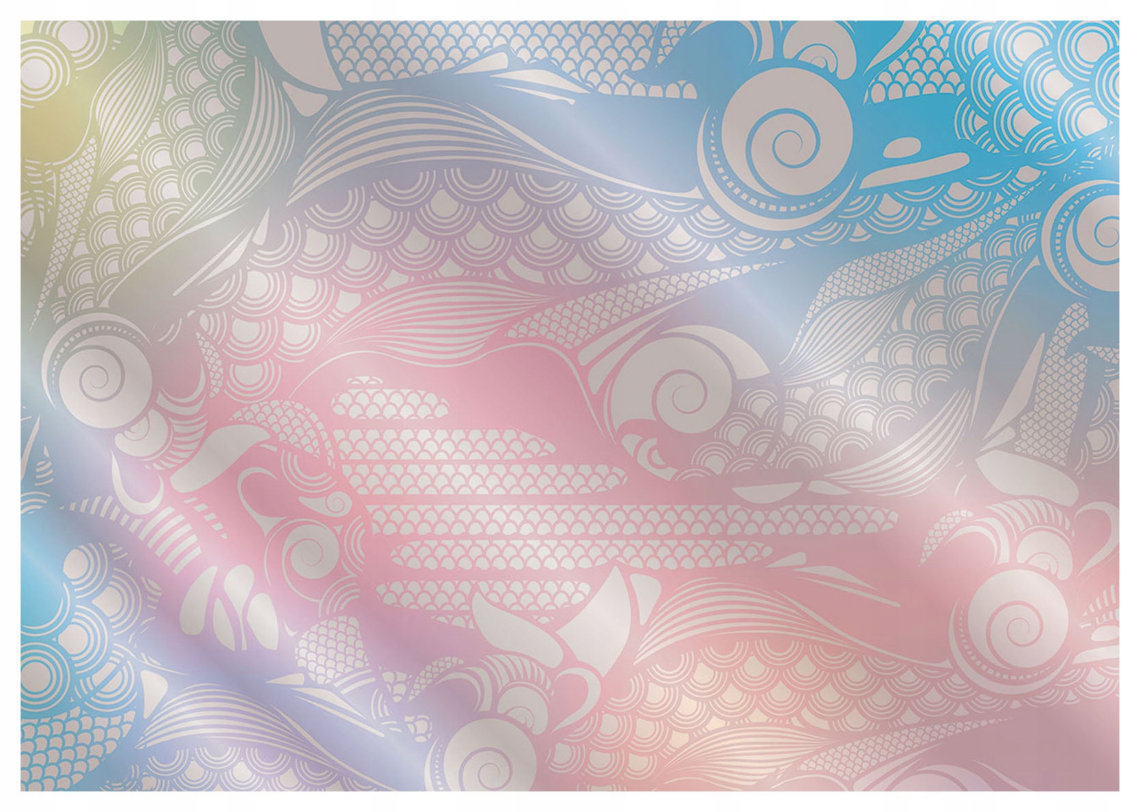 Fototapeta Pastelové sny Abstrakce Gradient Vlna 254x184 lepidlo