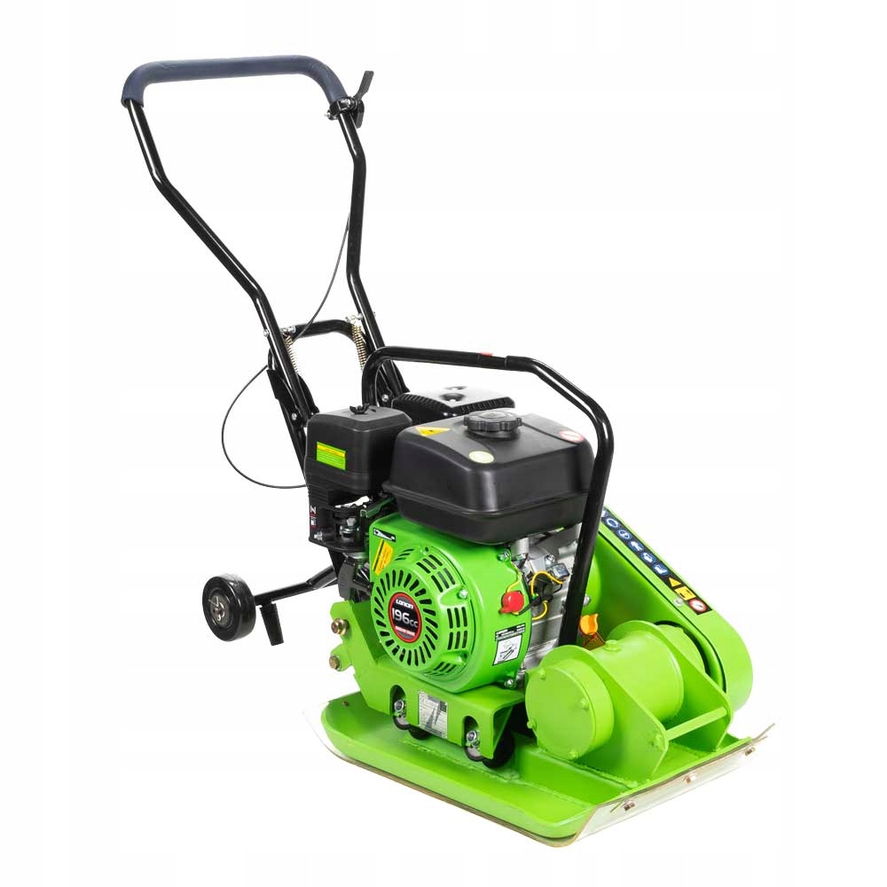 Zahušťovač benzínový utlačovač zeminy pro kostky s posuvem, desková podložka 60 kg