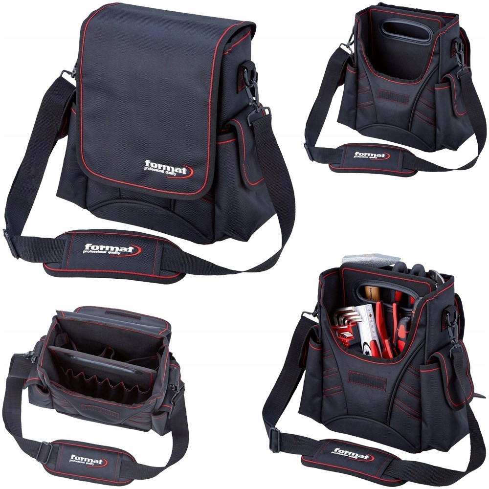 Torba Narzędziowa Na Ramię 200x300x100mm 6l Format 74130005 Mocna