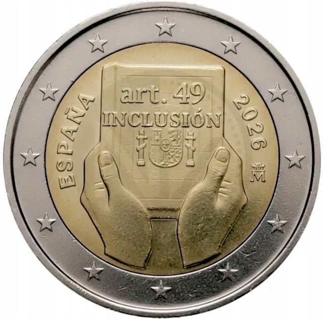 Hiszpania 2 euro 2026 - Integracja