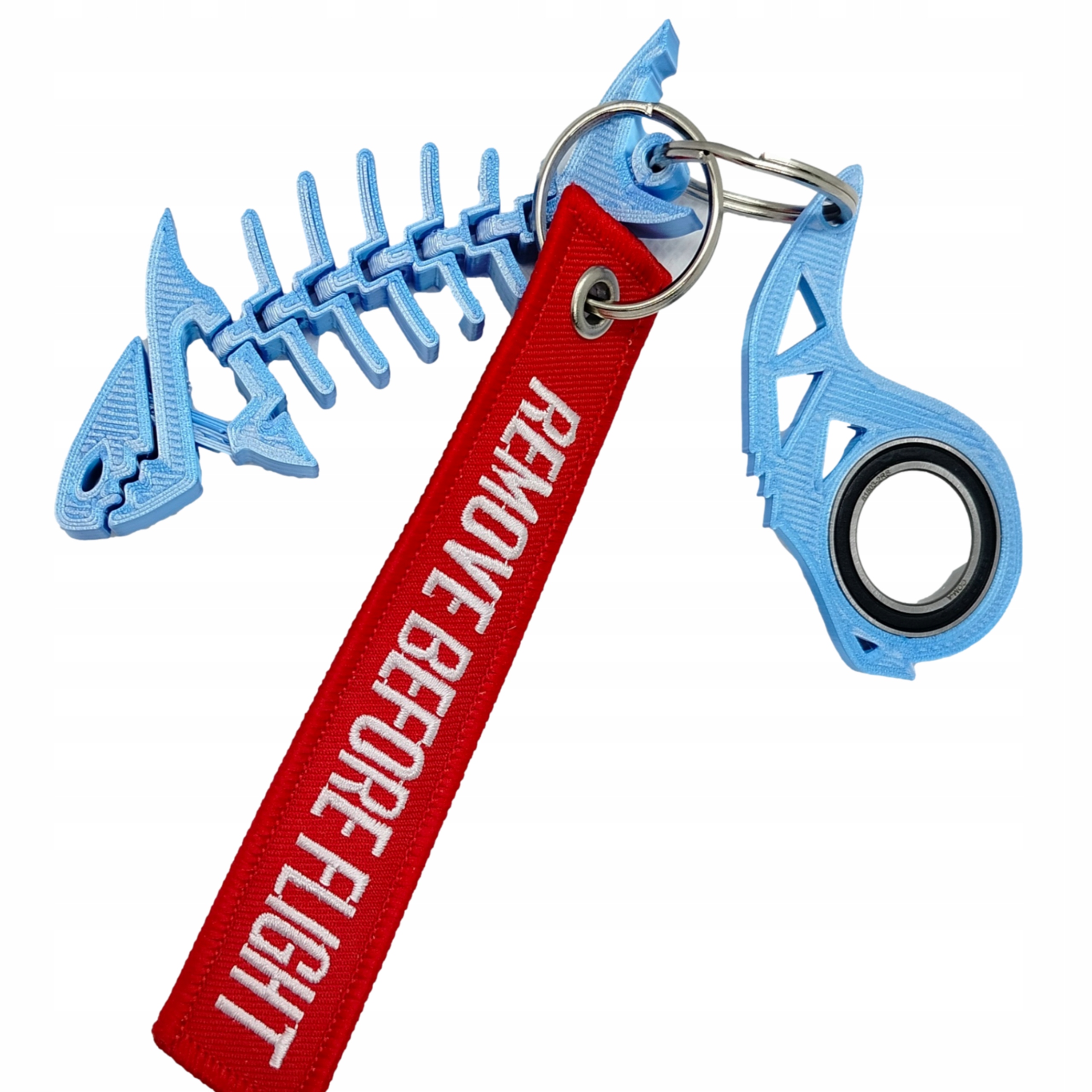 ZESTAW+ZAWIESZKA! Brelok do kluczy KEYSPINNER KEYRAMBIT KEYFLIPPER TIKTOK