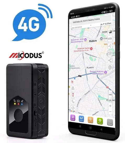 Gps Lokátor Micodus MP90G 4G Alarm Sos Sim Voděodolný 5-7 Dní