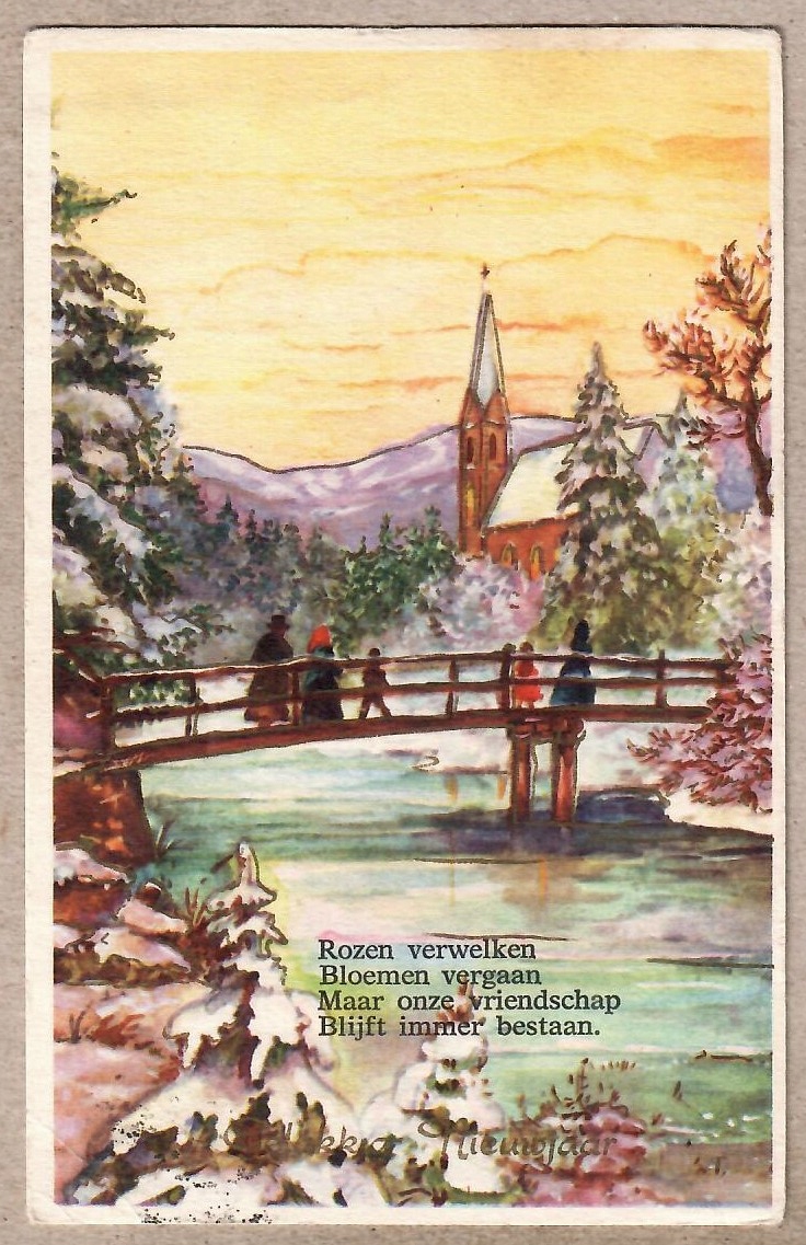 Holandia. Boże Narodzenie, Nowy Rok