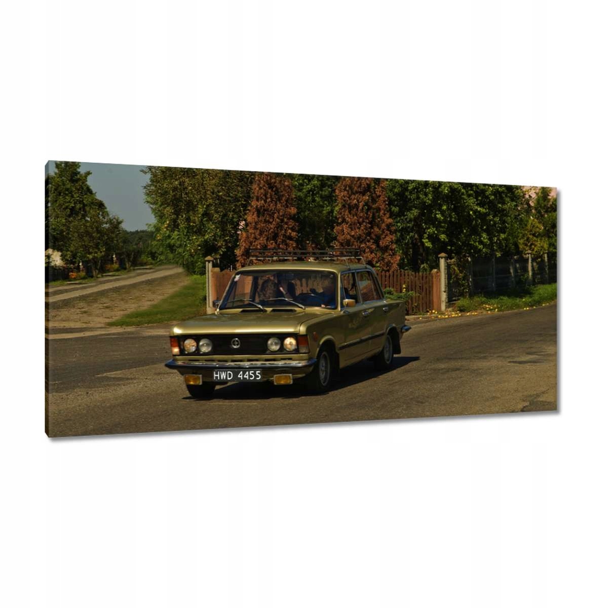 Obrazy 115x55 Velký Fiat 125P Polský