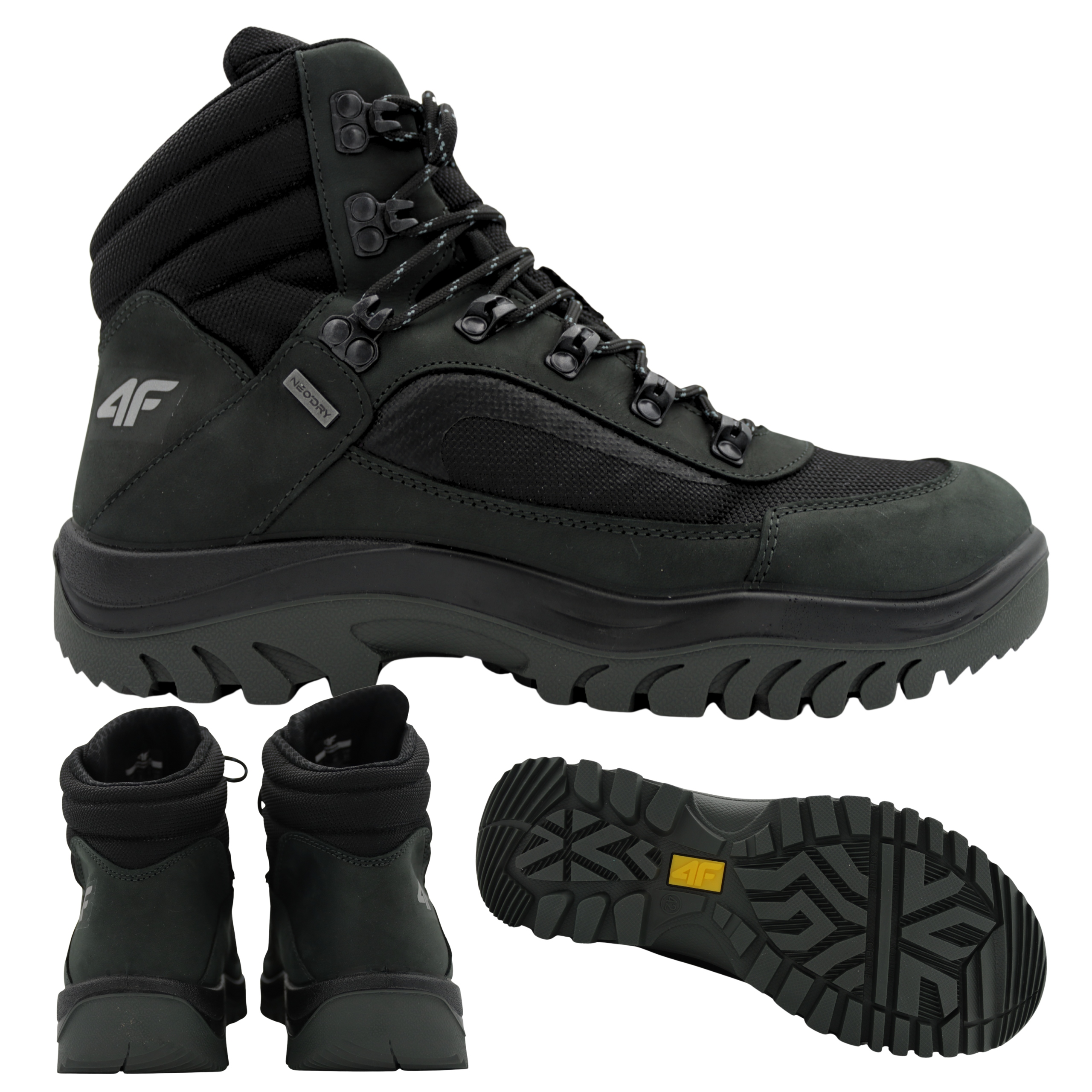 4f Pánské Trekingové Boty Na Podzim/ vel. OBMH253 22S vel. 45 Ponožky Bonus