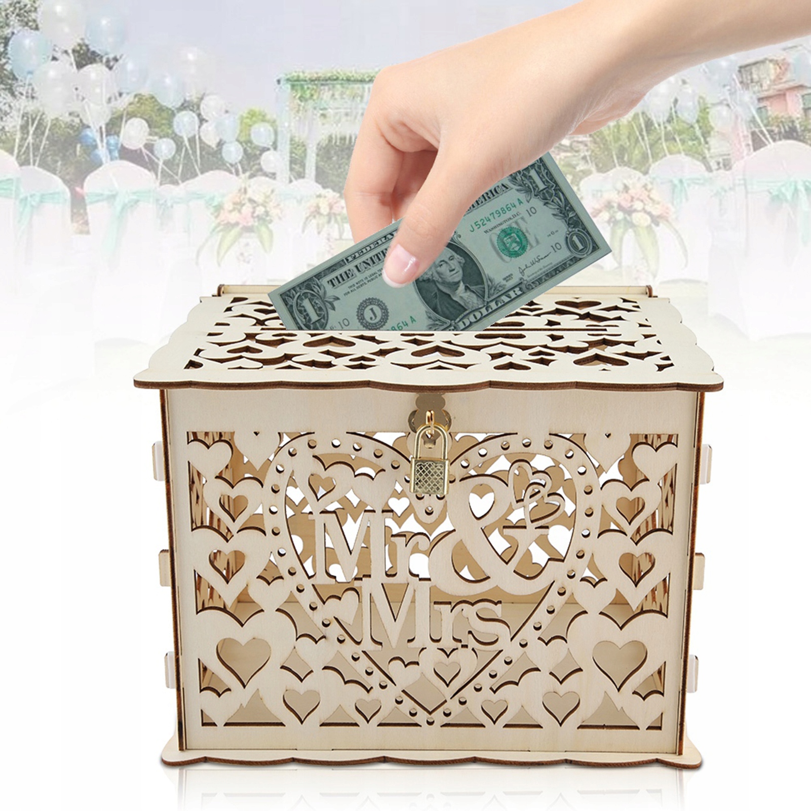 Pudełko na kopertę ldfukm 25 x 20 x 18,3cm