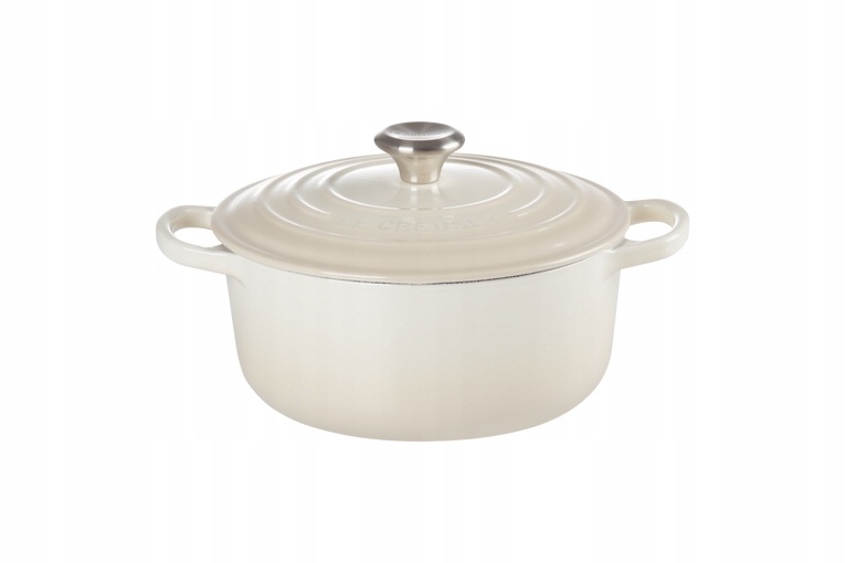 Okrúhla panvica 24 cm Signature merinque Le Creuset