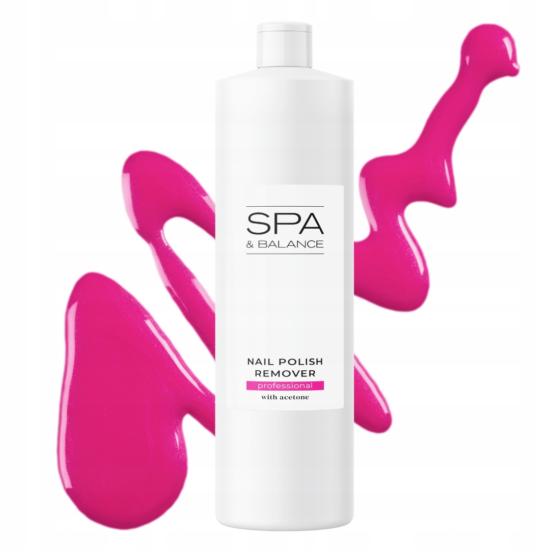 Zmywacz do paznokci z pompką 1000ml - 1L / ACETON / DUŻA POJEMNOŚĆ /GRATIS! Zakres pojemności 501-1000 ml