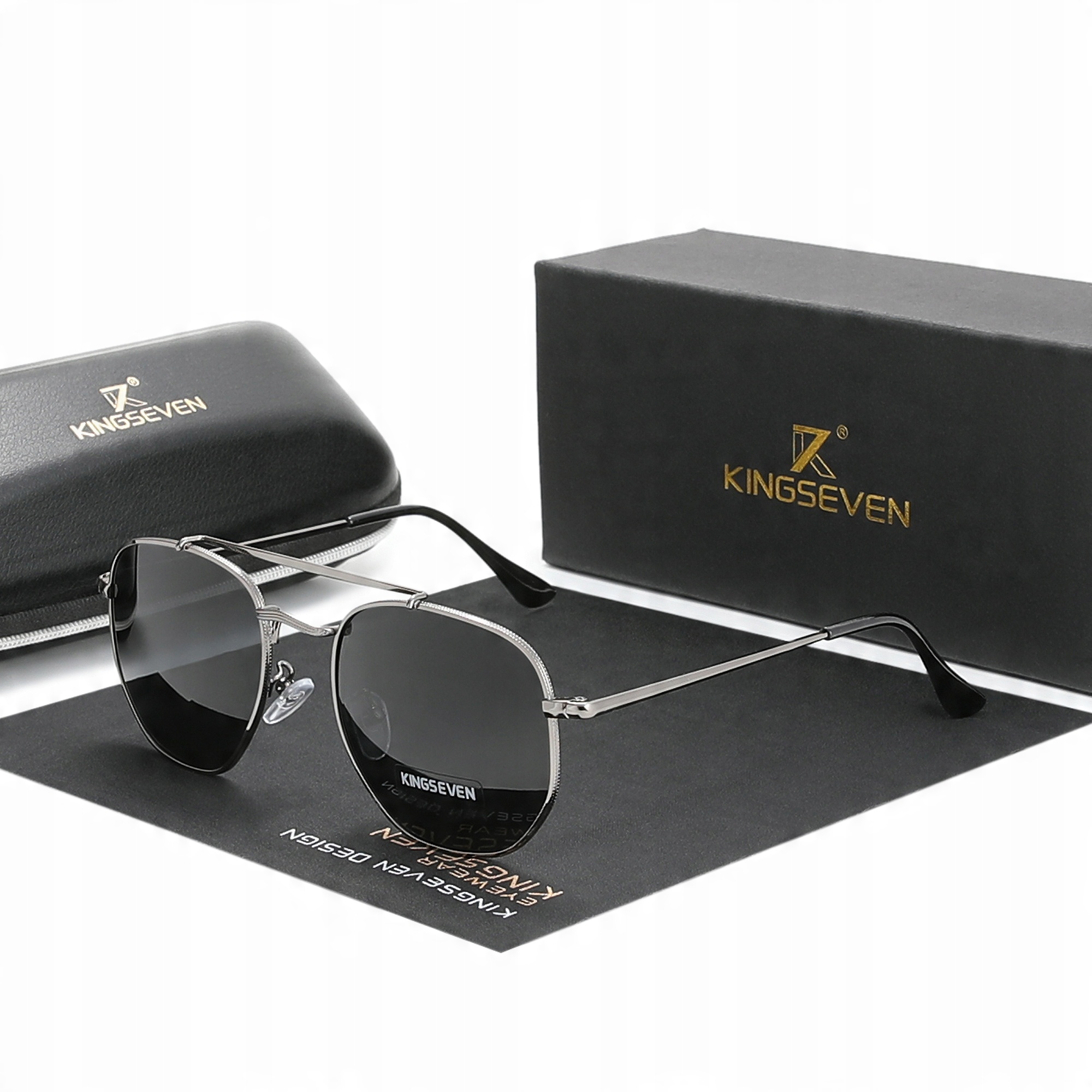 

Okulary przeciwsłoneczne UV400 Pilotki Aviatory